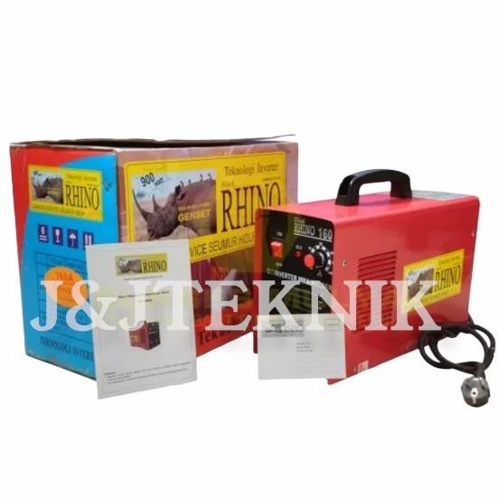 Mesin Las Rhino MMA 160A 160 A Trapo Las Rhino Merah Mesin Trafo Las
