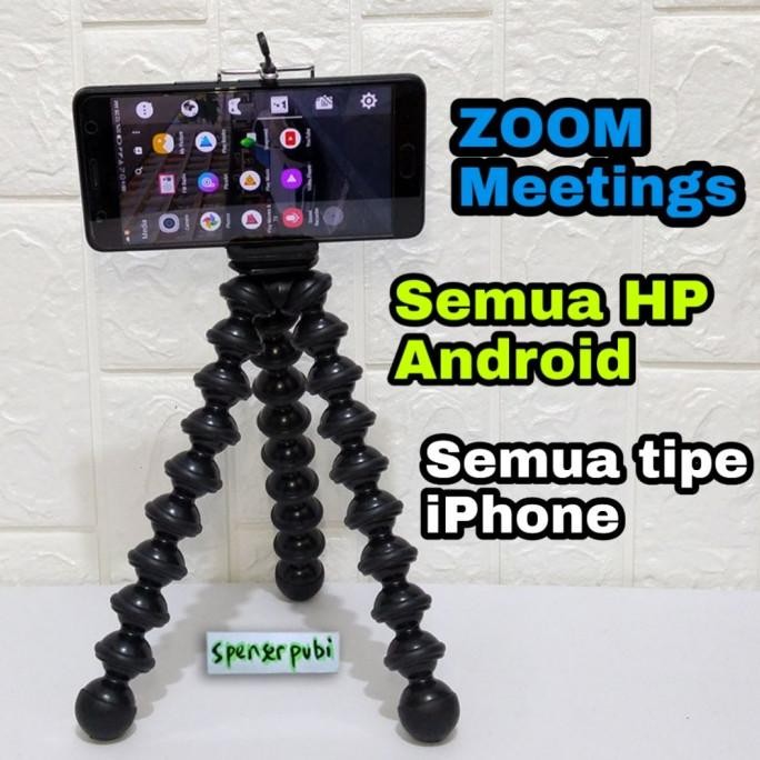 Paket Tripod HP Gorilla Pod Large All iPhone Android Fleksibel Octopus