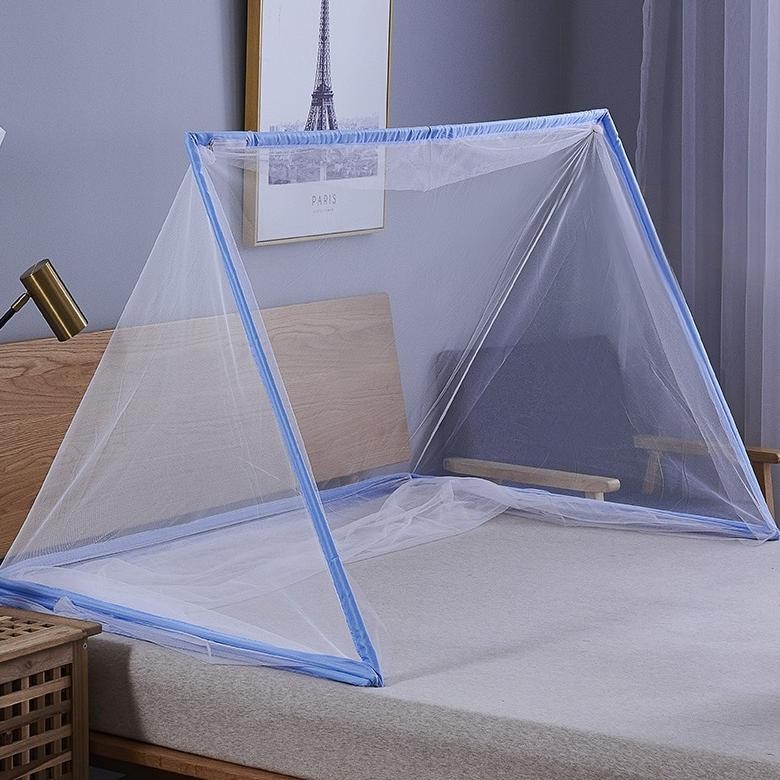 hj-43 KELAMBU PERSEGI LIPAT / KELAMBU KAMAR TIDUR PRAKTIS ANAK DEWASA Murah