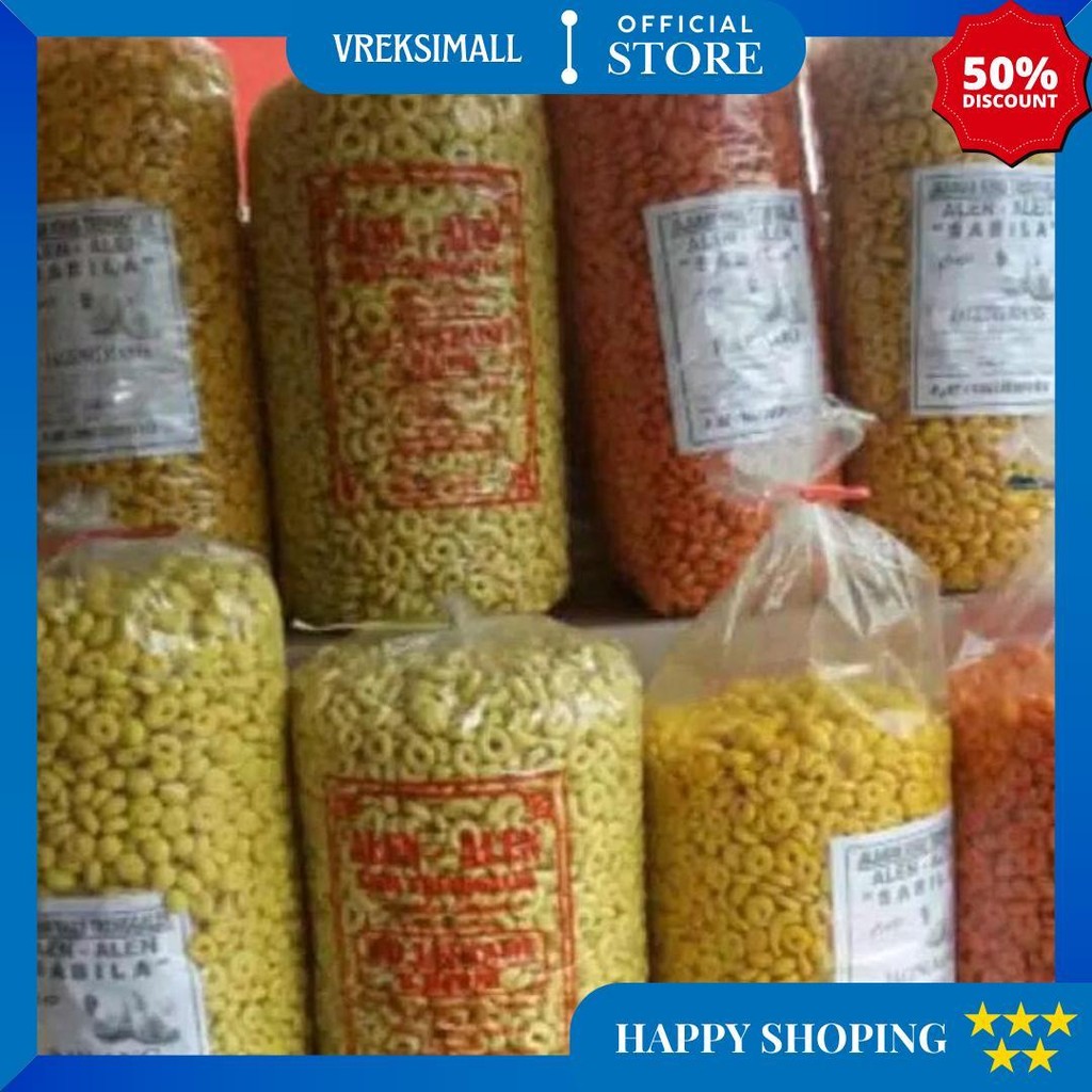 

Alen Alen/Aneka Snack Jajanan Khas Trenggalek [ 1 Kg ] D Promo 10.10