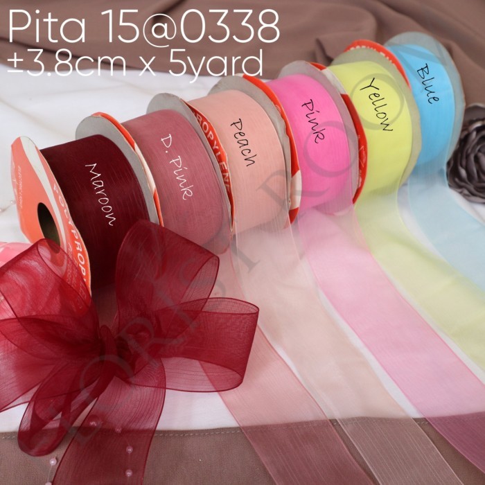 

Pita 15@0338 3.8Cm X 5Yard - Christmast - Kado - Hamppers - Florist