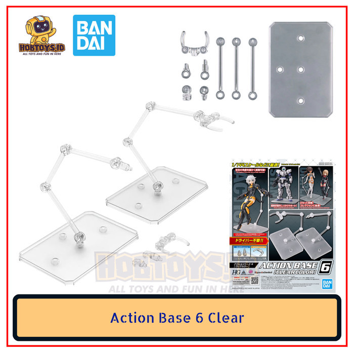 TERLARIS Bandai Action Base 6 Clear