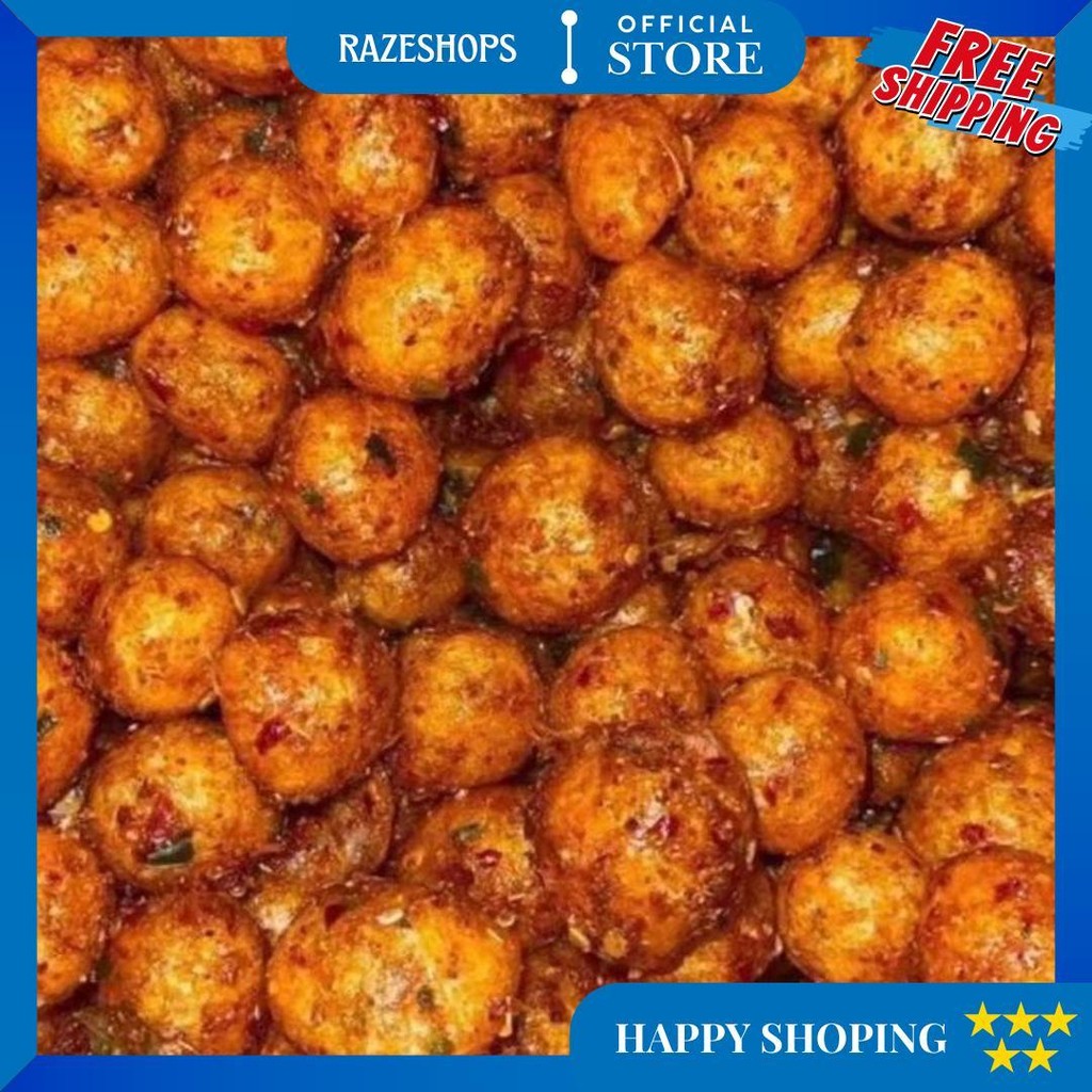 

1Kg Cimol Kering Pedas Daun Jeruk Termurah/Terlaris Bisa Cod D Terlaris