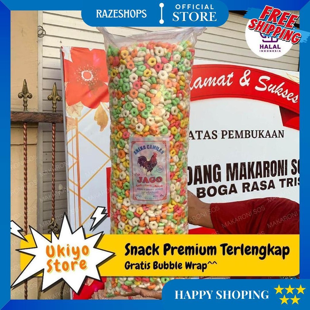 

Ukiyo - Alen Sakura Termurah Terlengkap Terenak Grosir Snack Kiloan 1 Kg D Promo Puncak