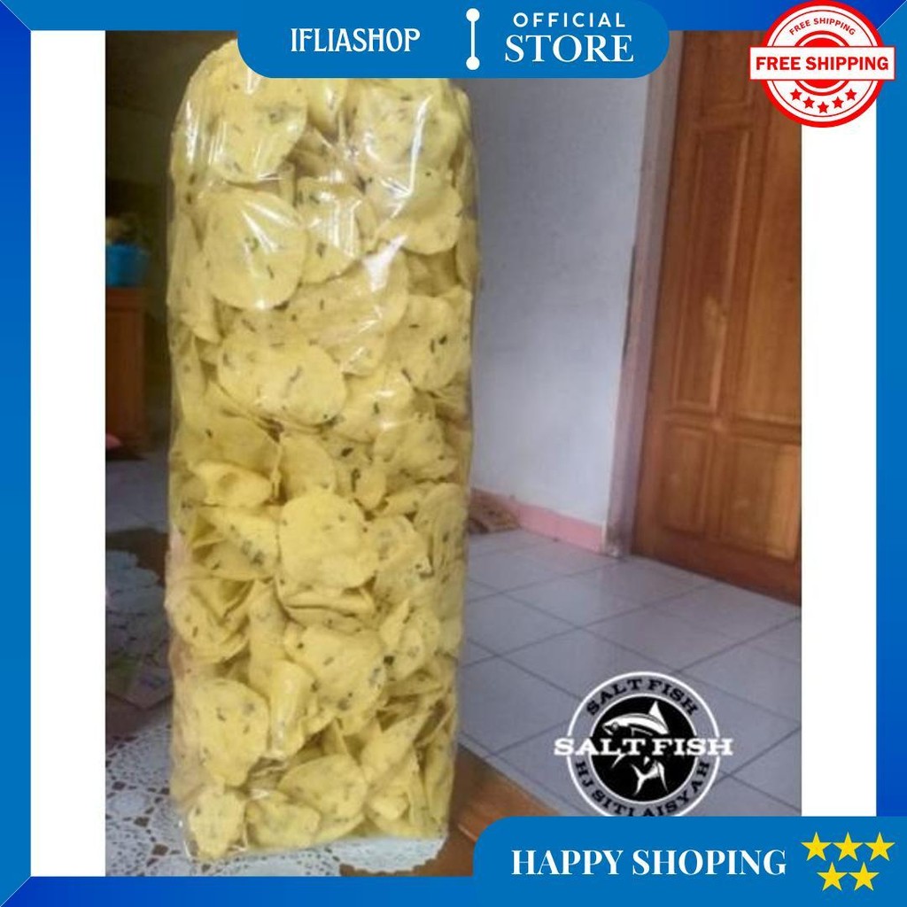 

Comring Rasa Daun Bawang Khas Ciamis ; 1Kg Best Seler D Sale