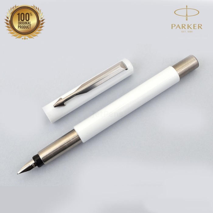 

HOT SALE! PARKER VECTOR FOUNTAIN PEN WHITE- FINE Nib