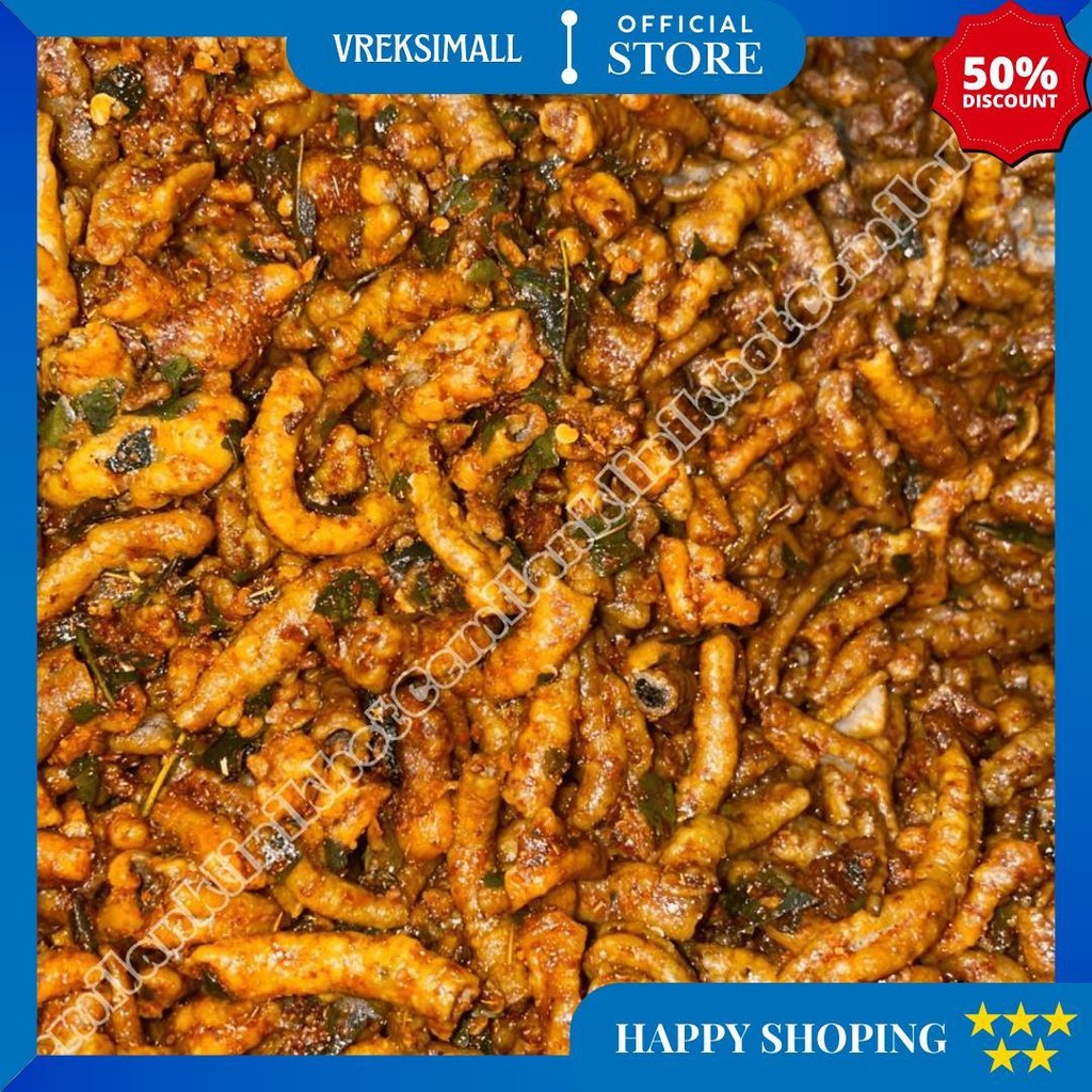 

Keripik Usus Crispy Pedas Daun Jeruk 1Kg D Terlaris