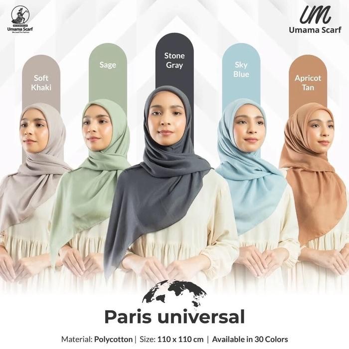 Umama Polos - Umama Scarves Polycotton Polos (Satuan)