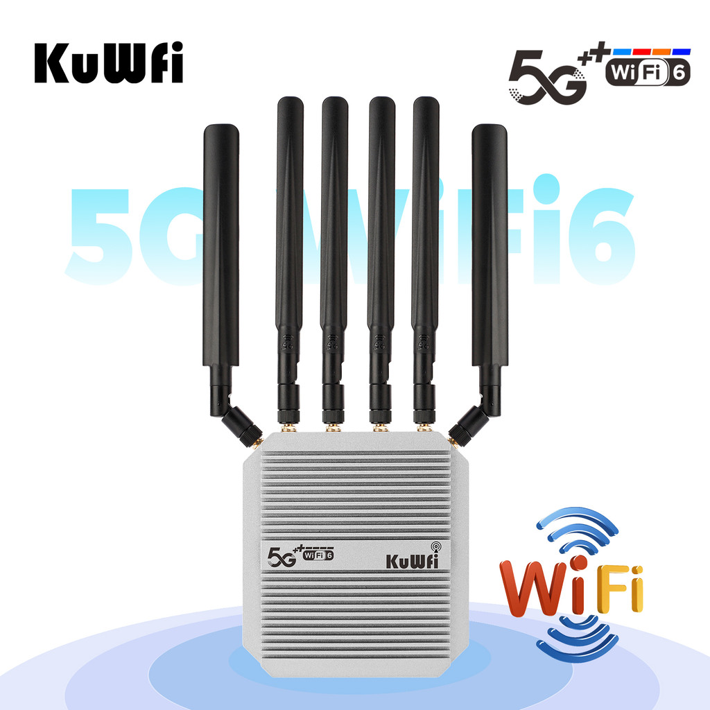 WEASH 5G 3000Mbps Outdoor Wifi Router 2.4Ghz 5GHz Wireless Router Long Range Access Point Signal Boo
