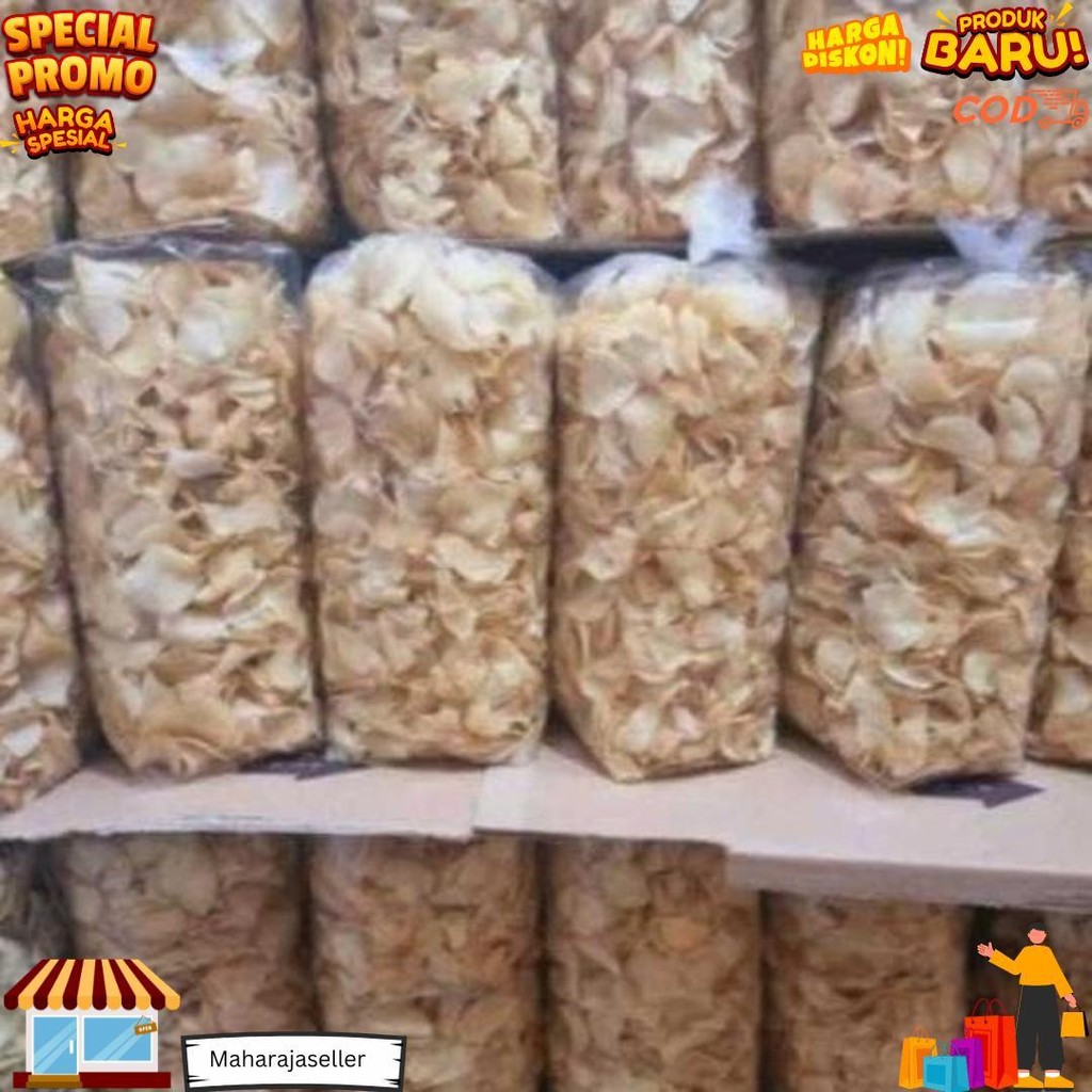 

Keripik Singkong Original 1Kilogram Keripik Singkong Asin Gurih Renyah Isi 1Kg 1 Kilo Cemilan Snack D Promo Puncak