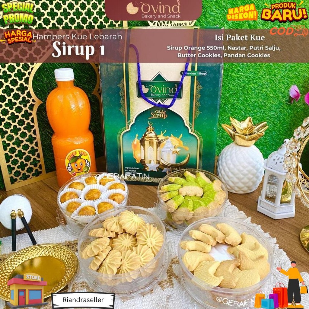 

Paket Bellerosa Kue Kering Plus Sirup / Paket Sirup Lebaran Edisi Masjid Eid Mubarak Silaturahmi 2025 D Cod