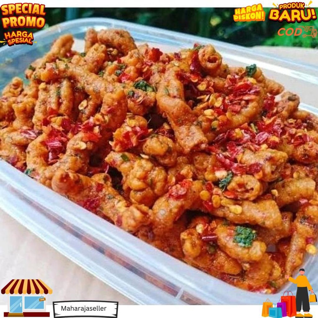 

Usus Crispy Premium 1Kg, Usus Krispi Pedas, Usus Krispi Original Daun Jeruk Kiloan D Gratis Ongkir
