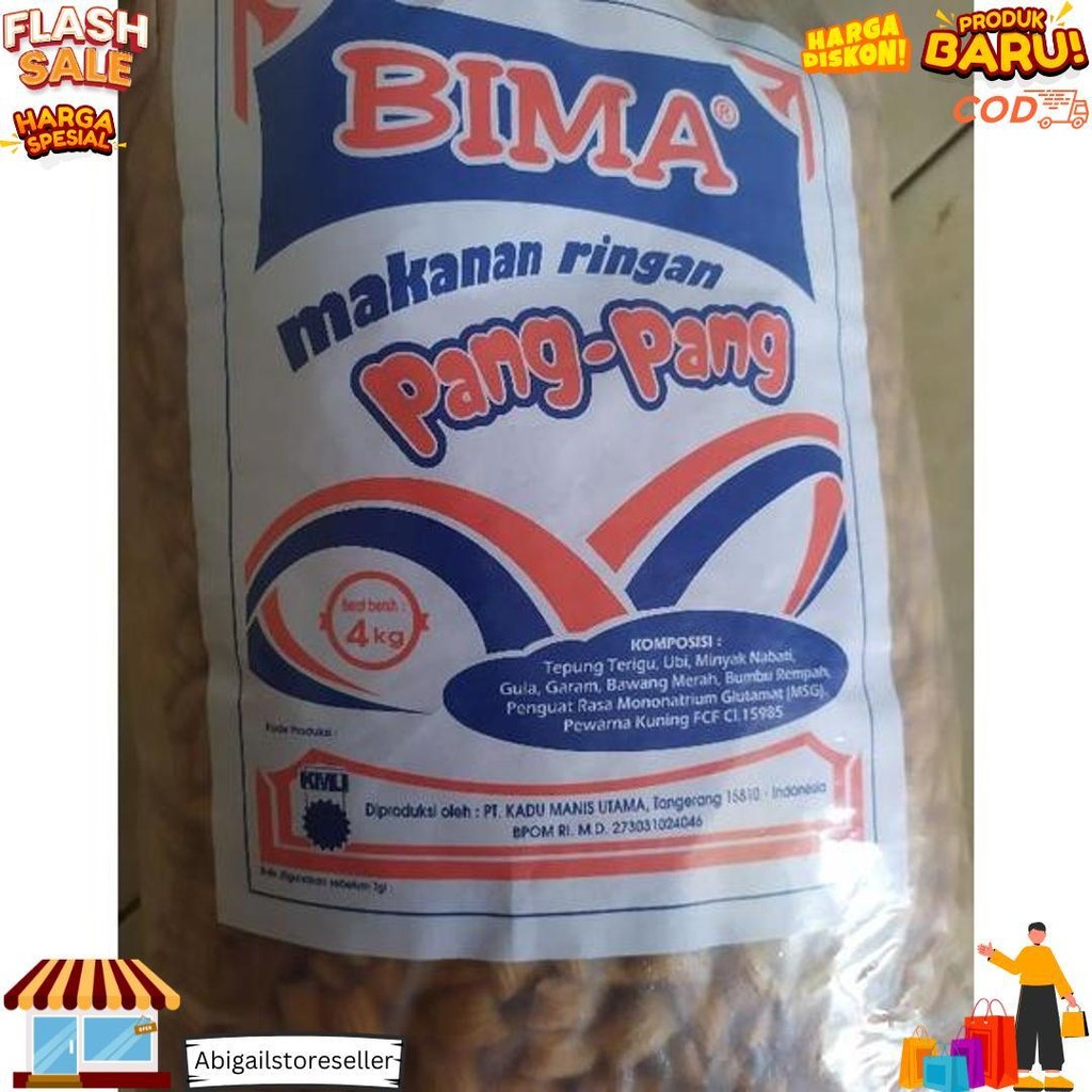 

Pang Pang Asin Gurih 1Kg / Snack Jadoel / Snack Kiloan/ Cemilan Gurih D Cod