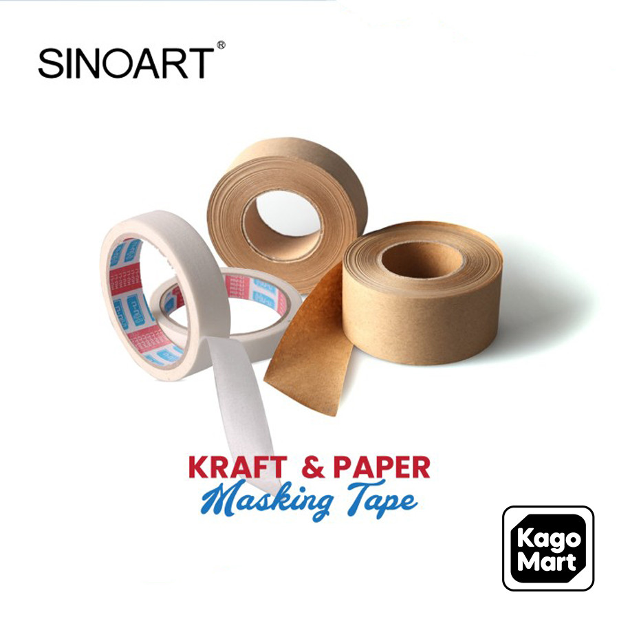 

Sinoart Paper Masking Tape Selotip Kertas
