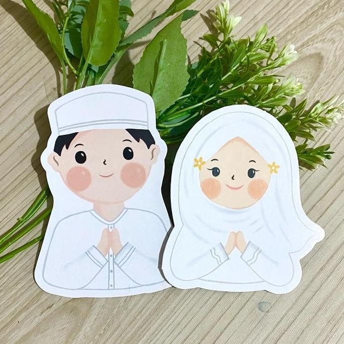 

Amplop Lebaran 3D 5pcs 2025 Karakter Lucu Unik Putih DEL
