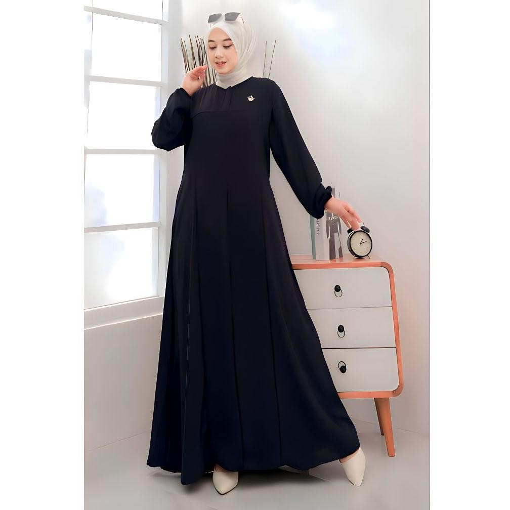 WDM-2227 PROMO GAMIS MARYAM 3 PCS CUMA 100RIBU / Gamis Maryam Dress Bahan katun Premium //gamis mary