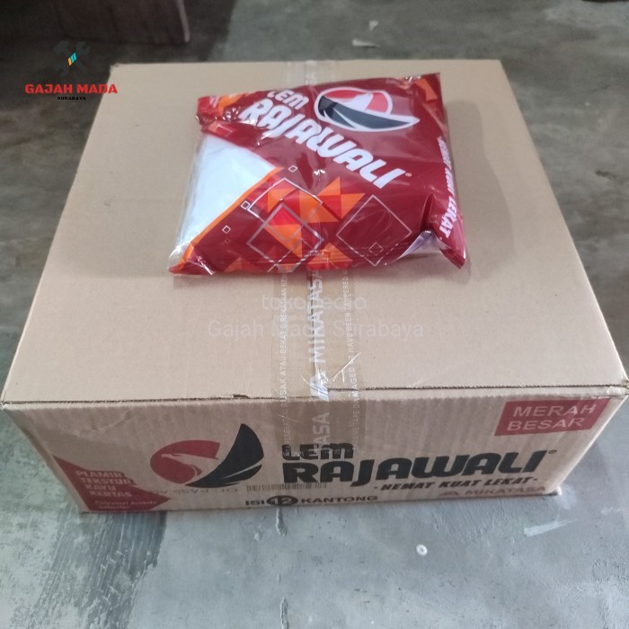 Lem rajawali 1 dus/lem rajawali 1 dus 12 pcs/lem putih