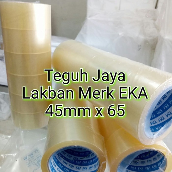 

Lakban Isolasi Selotip OPP Merk EKA 45 mm x 72