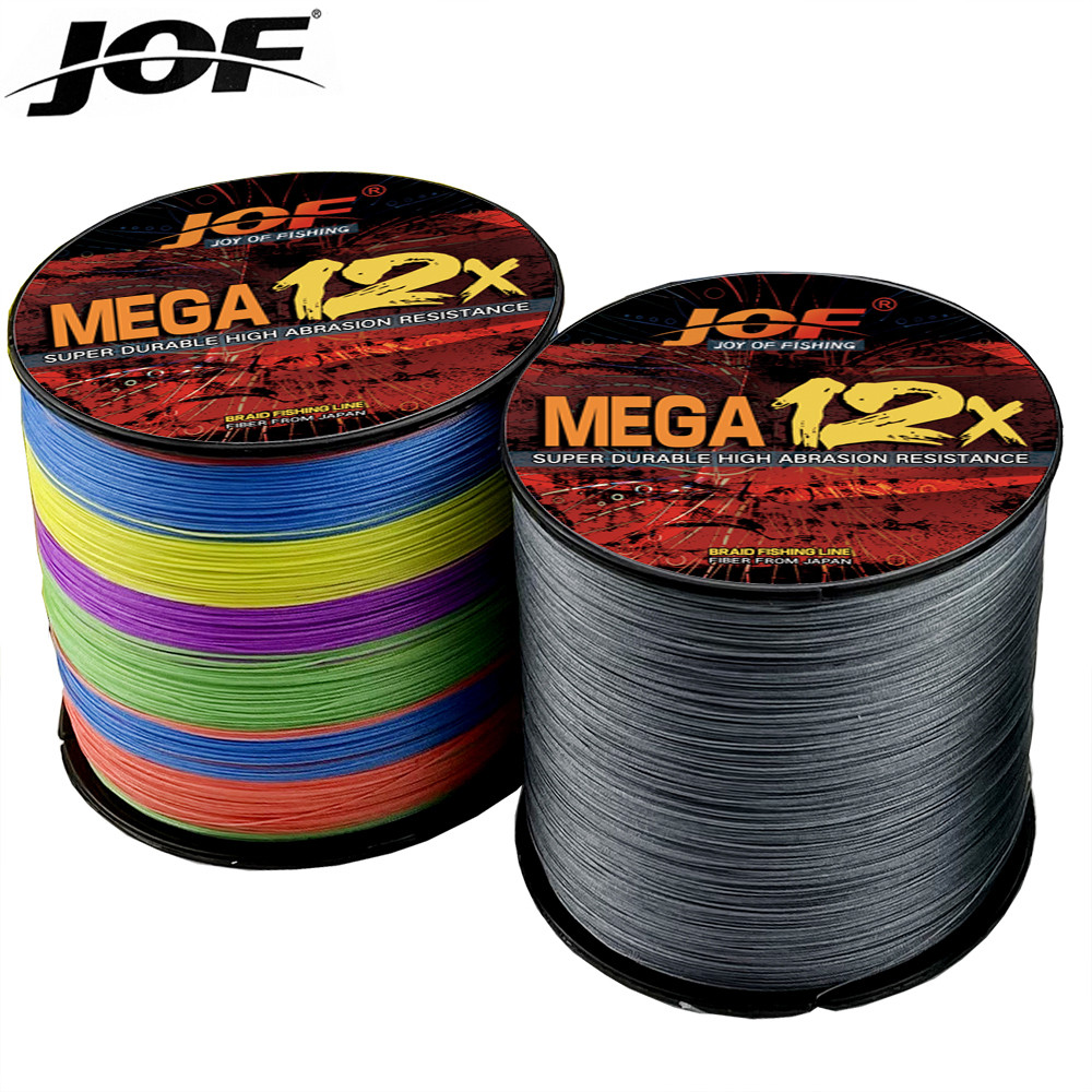 WEDO Fishing Lines 300M 500M 12 Strands Braided Line Multifilament PE Fishing Line 25/30/39/50/65/77