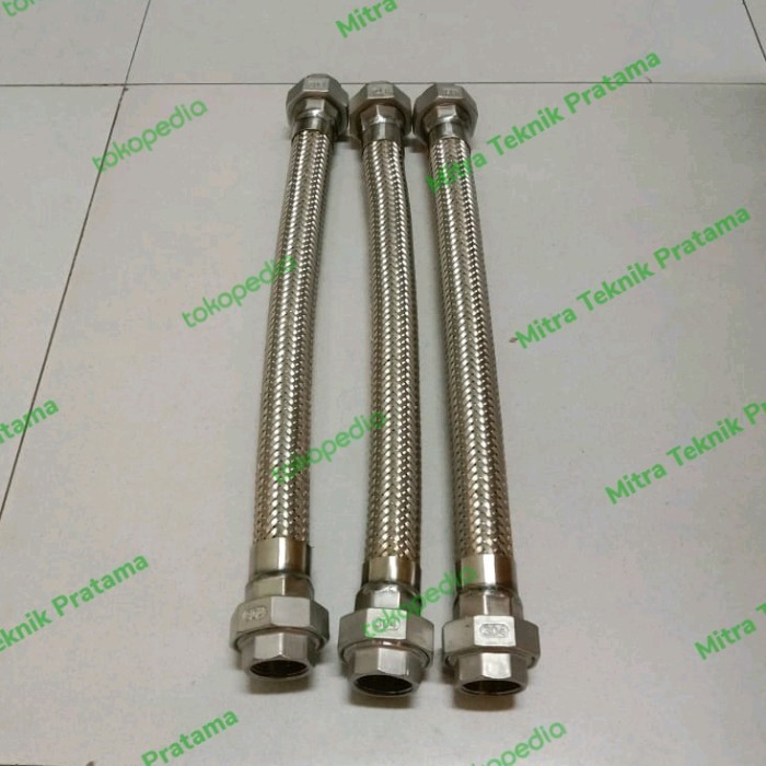 Gercep Selang Flexible Hose Watermur Stainless 3/4 Inchi ( 3/4 Inch )