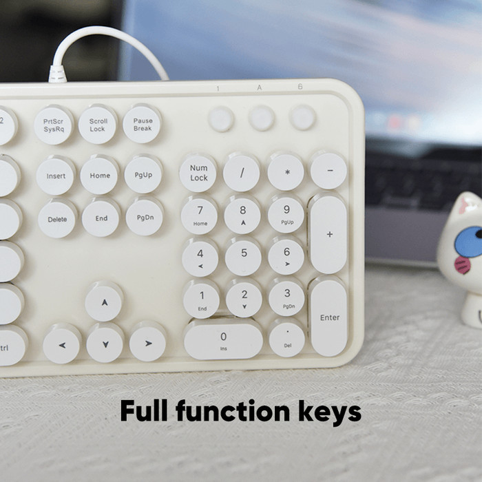 mofii keyboard wired untuk windows mac sweet [kualitas terbaik]