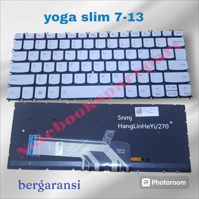 keyboard len yoga slim 7 carbon 13itl5 yoga slim 7 carbon 13are05 putih [kualitas terbaik]