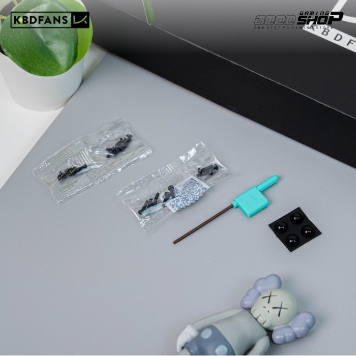 kbdfans kbd67 lite r4 abs plastic case - mechanical keyboard diy kit [kualitas terbaik]
