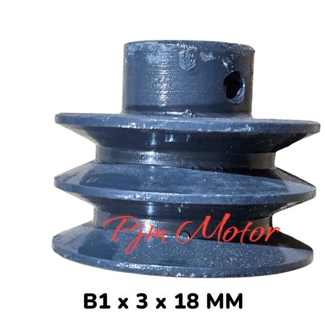 ~~~] NS50 PULLY BESI COR poli puli mesin pompa air alkon irigasi sawah 2 inci B2X3X18MM B2*3*18MILI