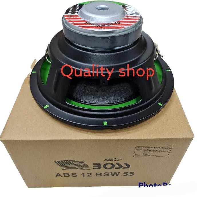 subwoofer american boss 12 inch 400 watt doublecoil suara mantap Terlaris