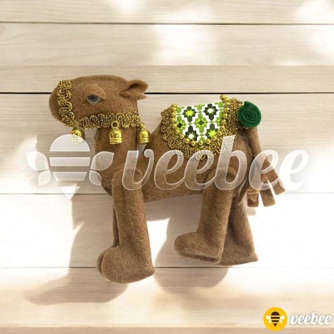 Ready...Ready...Ready...] Hiasan Unta Flanel | Dekorasi Hampers Ramadhan & Eid Mubarak