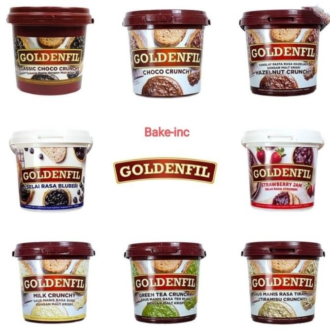 

[BAKE-INC] GOLDENFILL CHOCO CRUNCHY 1 KG