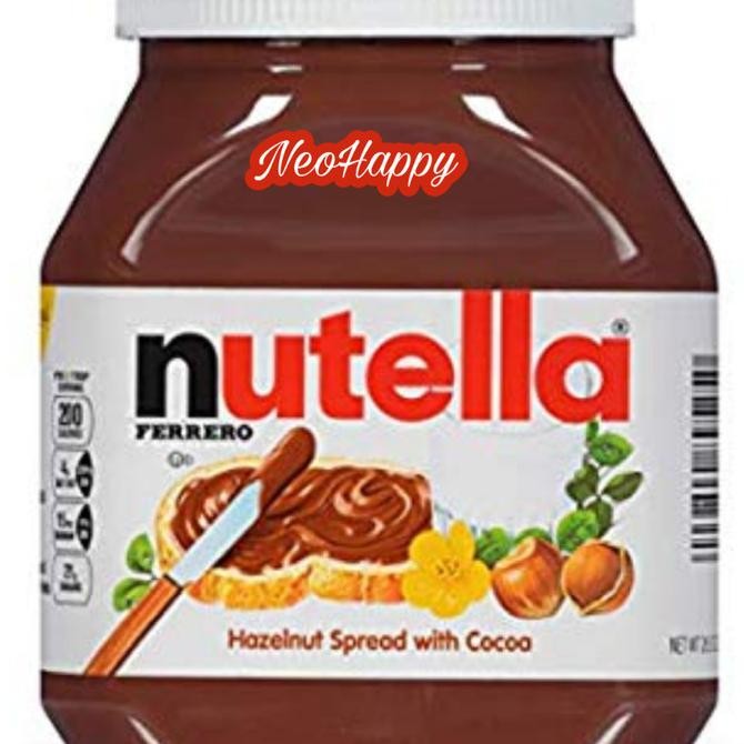 

NUTELLA SPREAD HAZELNUT 1 KG EXP PANJANG ( KHUSUS GOJEK)