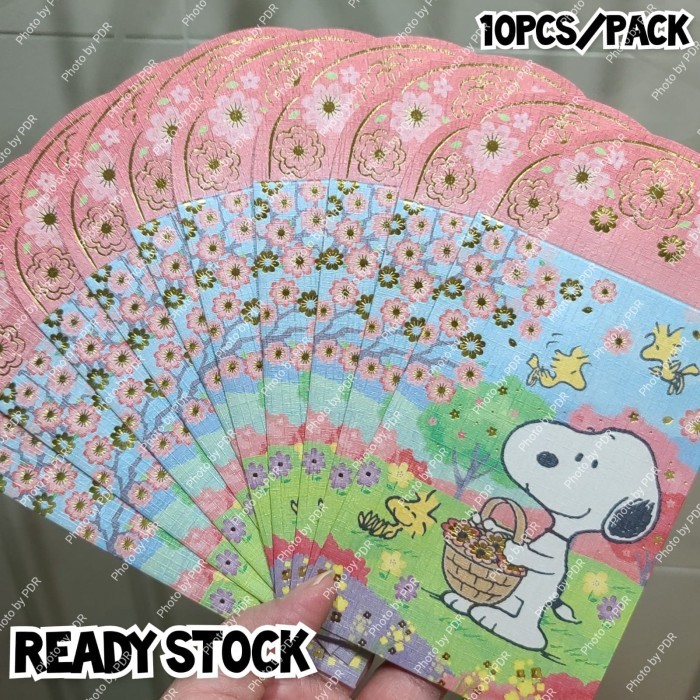 

Amplop Ampao Angpao Isi 10 Snoopy Original Flower Basket Terlaris