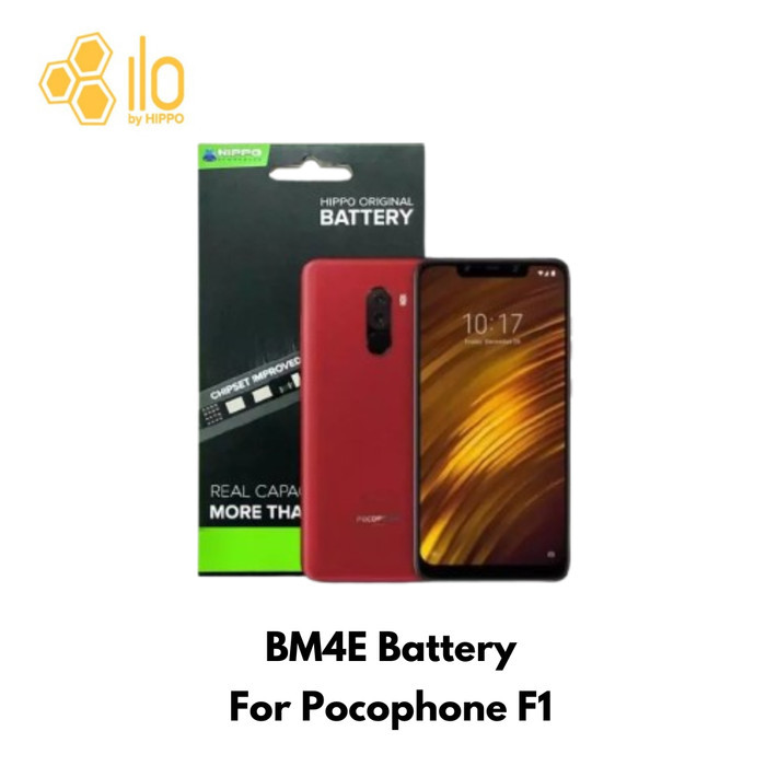 Battery Hippo Original Pocophone F1 4000Mah (Bm4E)