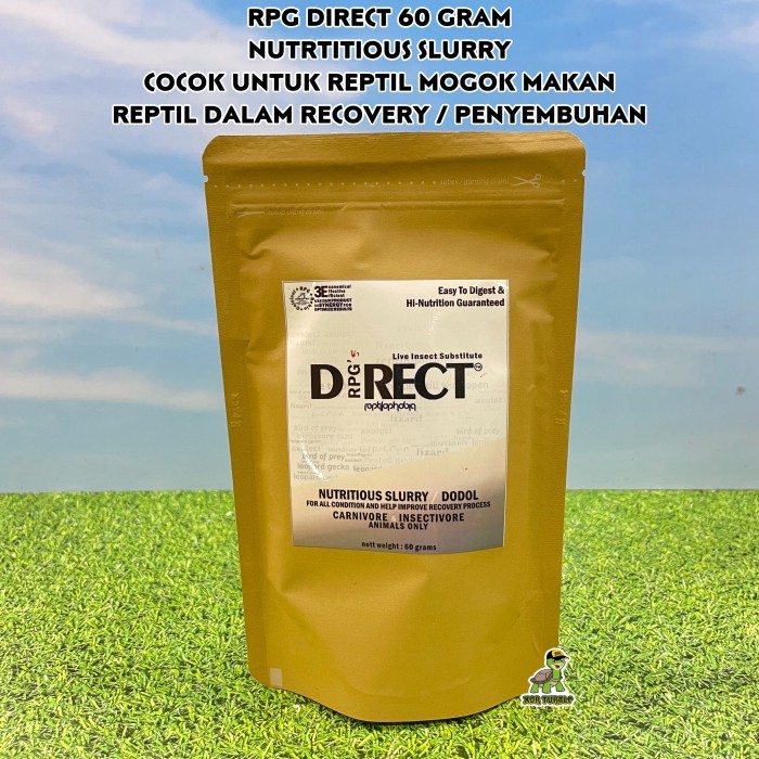 Rpg Direct 60Gr Makanan Gecko Bd Reptil Sakit Mogok Makan Penyembuhan