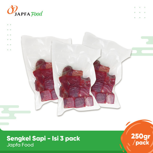 

Daging Sapi Import Sengkel Halal / AUS Beef Shank 250gr - Isi 3 pack