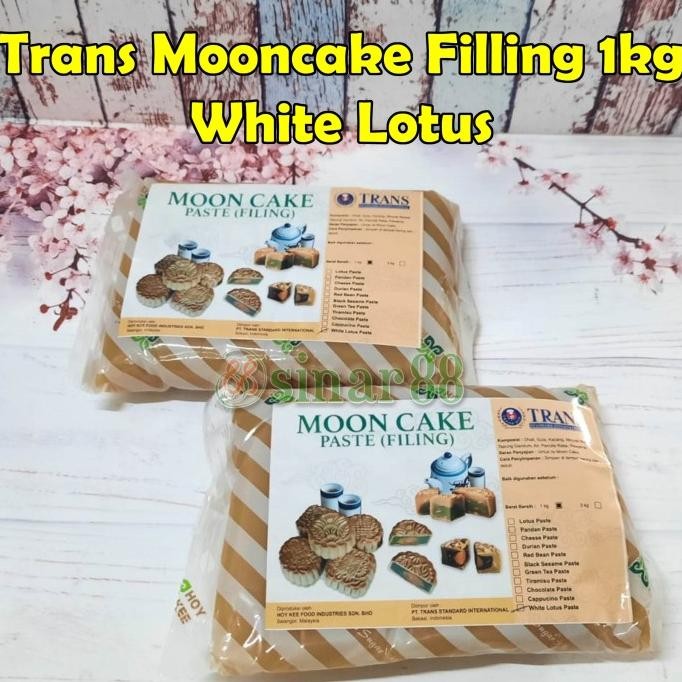 

monggo] Trans Mooncake Filling White Lotus 1kg