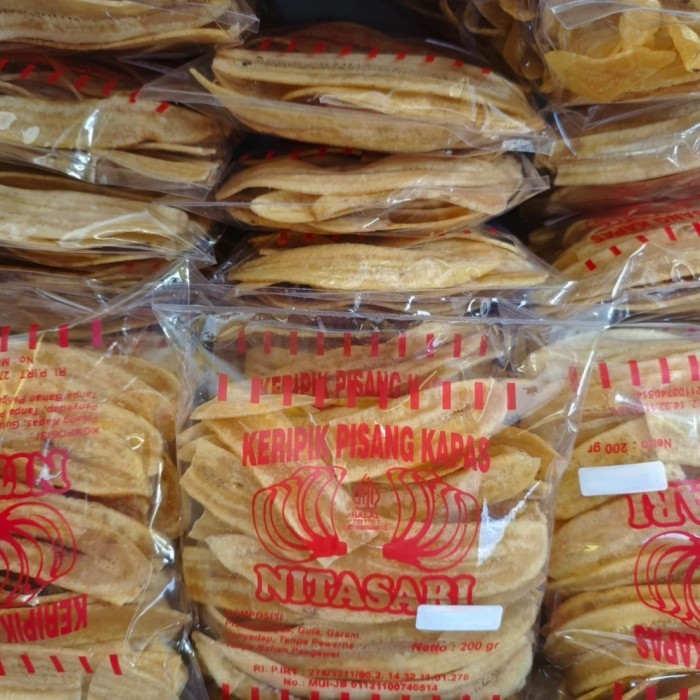 

TERBATAS Keripik pisang kapas nitasari