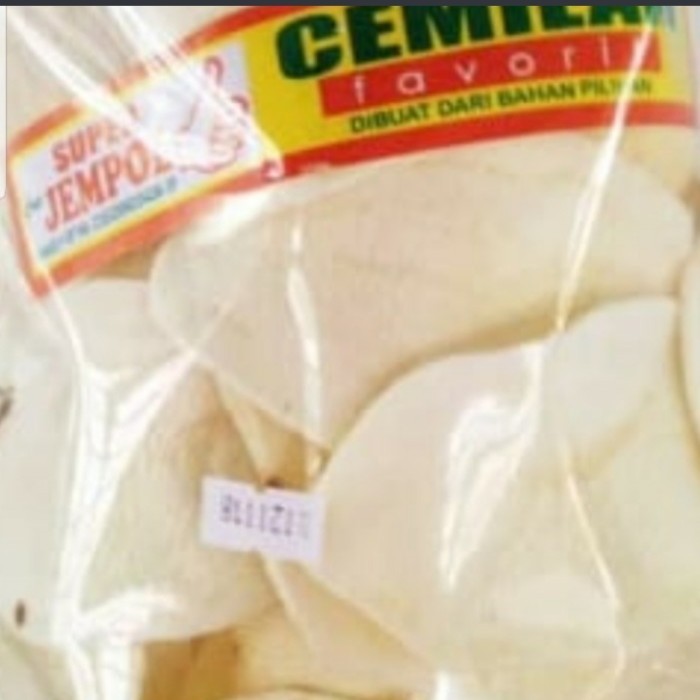 

BERMUTU keripik kentang putih super jempol
