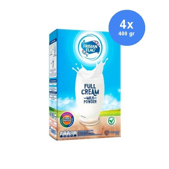

Frisian Flag Fullcream Purefarm 400g x 4
