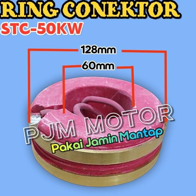 @@@@] Stc50 Slip ring reng kuningan konektor dinamo listrik denyo 50kw