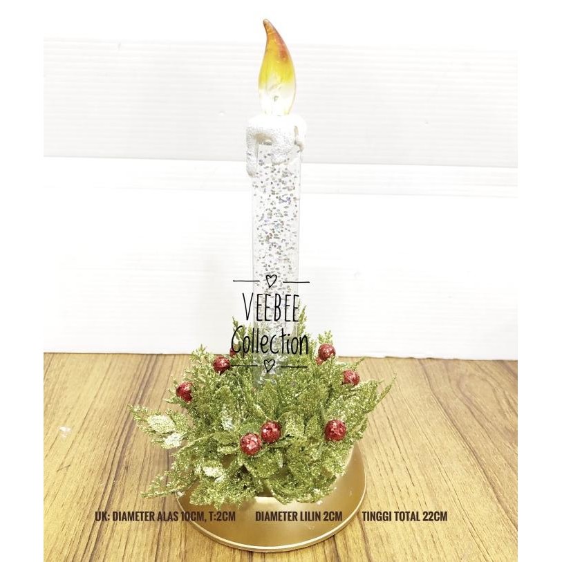 Silahkan Order] Lampu Lilin Kristal/lampu lilin/lilin lampu/lilin