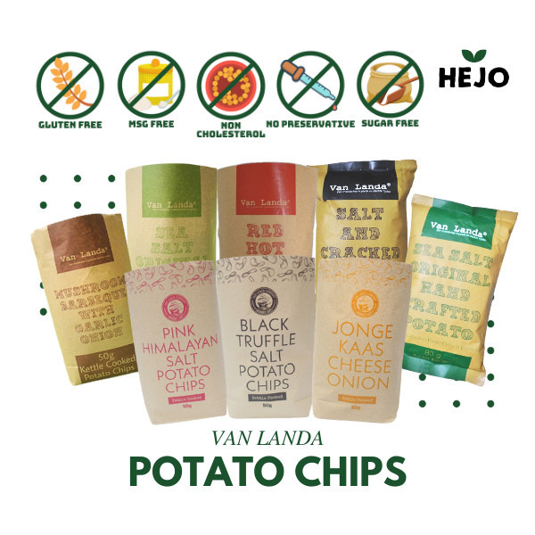 

SPECIAL Van Landa Potato Chips / Keripik Kentang Asli Cemilan Sehat