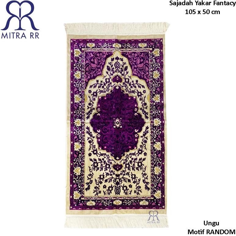 sa-324 Sajadah Turkiye Turki  Karishma / Arman / Yakar Fantasy Ukuran Midi Sedang 50x100 cm Berkuali