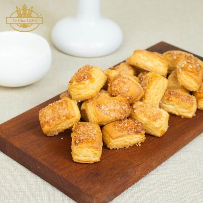 

Kue Kering Butter Sugar Puff Le Gita Cakes Premium Cookies Halal ICA