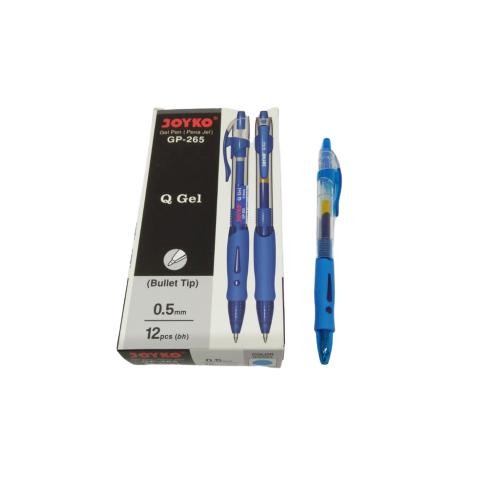 

Gel Pen / Pulpen Pena Joyko Gp 265 / Q Gel 0.5 Mm Grosir