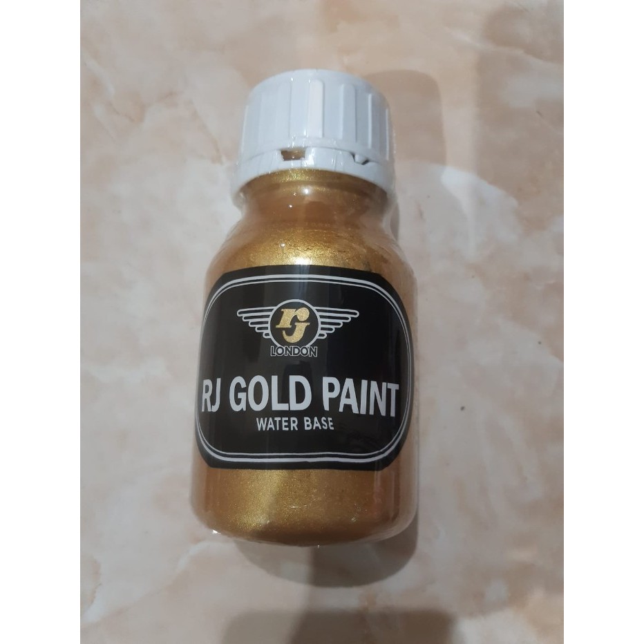 Product Laris Rj Paint Gold Cat Emas Lis Gypsum