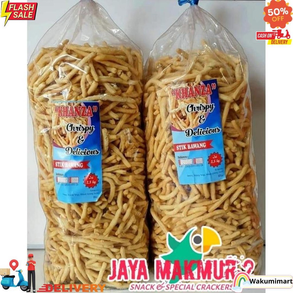

Stik Bawang/ Kue Bawang 1Kg Renyah Gurih D Cod