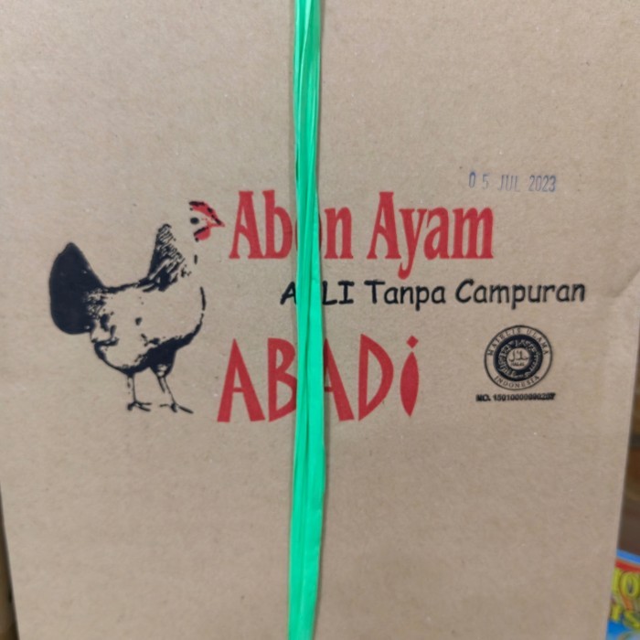 

ABON AYAM ASLI MERK ABADI BERAT 5 KG