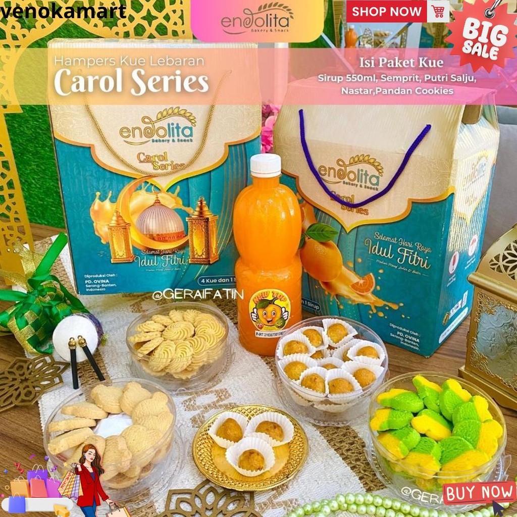 

Paket Bellerosa Kue Kering Plus Sirup / Paket Sirup Lebaran Edisi Masjid Eid Mubarak Silaturahmi 2025 D Gratis Ongkir